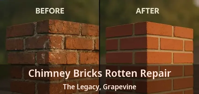 Chimney Bricks Rotten Repair The Legacy, Grapevine - TX