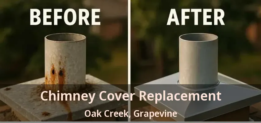 Chimney Cover Replacement Oak Creek, Grapevine - TX