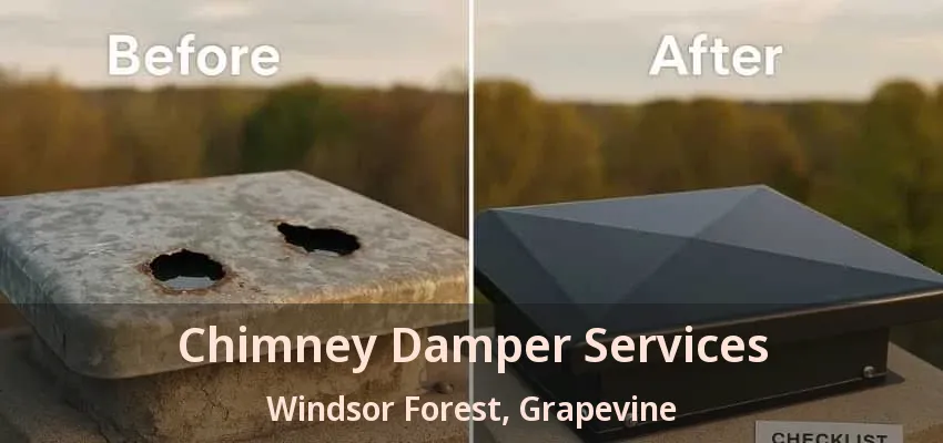 Chimney Damper Services Windsor Forest, Grapevine - TX