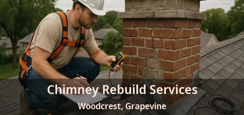 Chimney Rebuild Services Woodcrest, Grapevine - TX