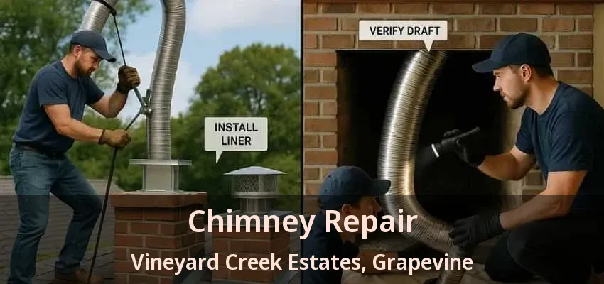 Chimney Repair Vineyard Creek Estates, Grapevine - TX