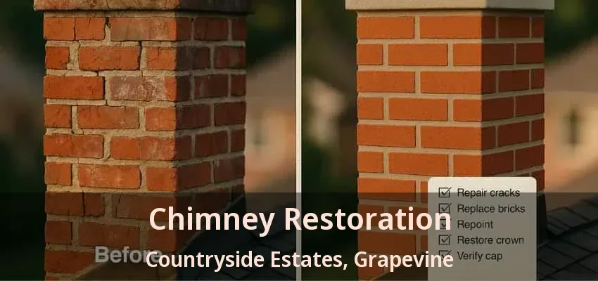 Chimney Restoration Countryside Estates, Grapevine - TX