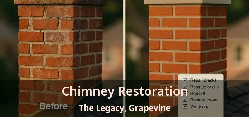 Chimney Restoration The Legacy, Grapevine - TX