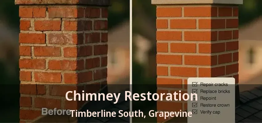 Chimney Restoration Timberline South, Grapevine - TX