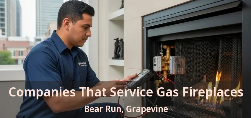 Companies That Service Gas Fireplaces Bear Run, Grapevine - TX