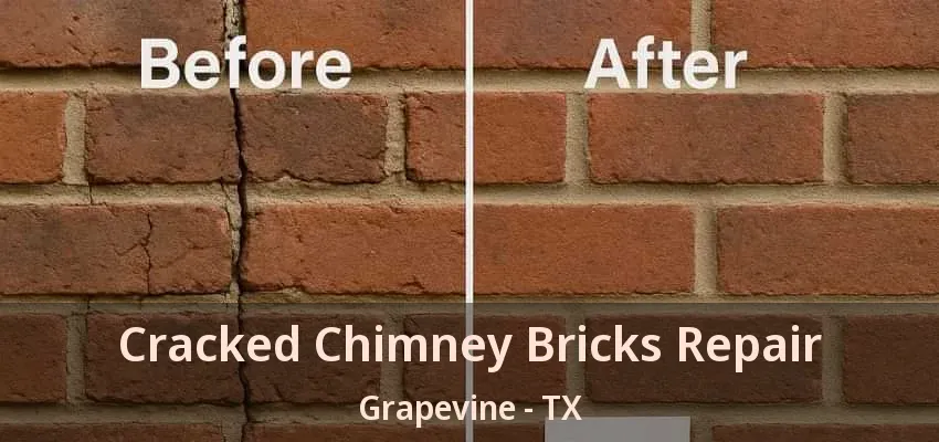 Cracked Chimney Bricks Repair Grapevine - TX
