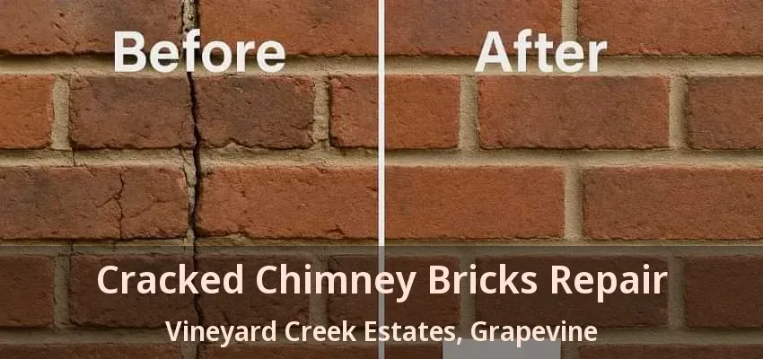 Cracked Chimney Bricks Repair Vineyard Creek Estates, Grapevine - TX