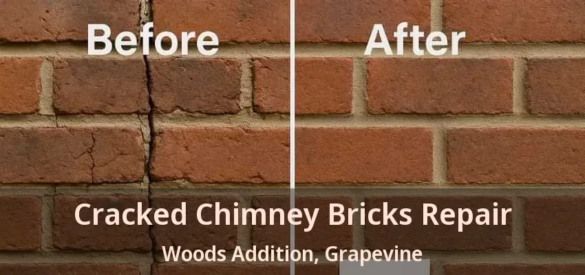 Cracked Chimney Bricks Repair Woods Addition, Grapevine - TX
