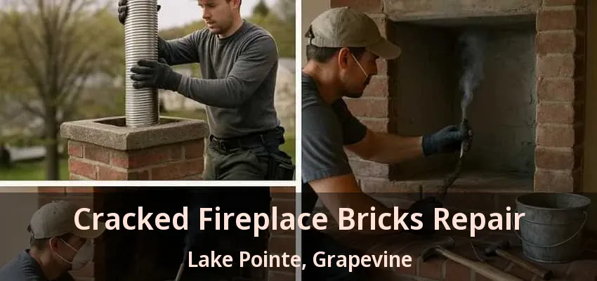 Cracked Fireplace Bricks Repair Lake Pointe, Grapevine - TX