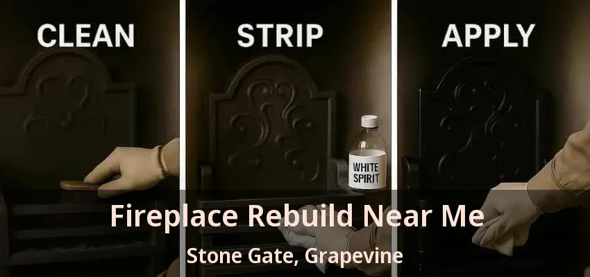 Fireplace Rebuild Near Me Stone Gate, Grapevine - TX