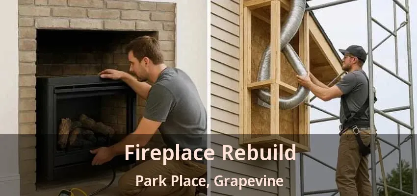 Fireplace Rebuild Park Place, Grapevine - TX