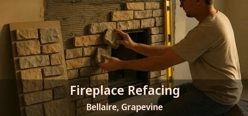 Fireplace Refacing Bellaire, Grapevine - TX