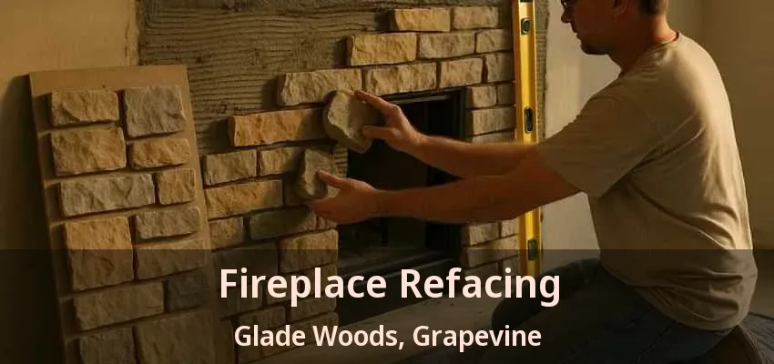 Fireplace Refacing Glade Woods, Grapevine - TX