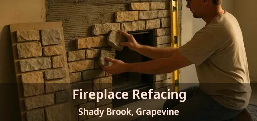 Fireplace Refacing Shady Brook, Grapevine - TX