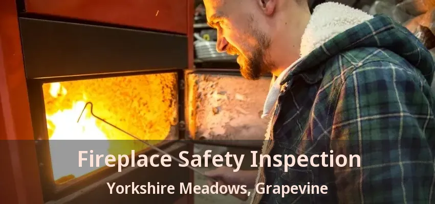 Fireplace Safety Inspection Yorkshire Meadows, Grapevine - TX
