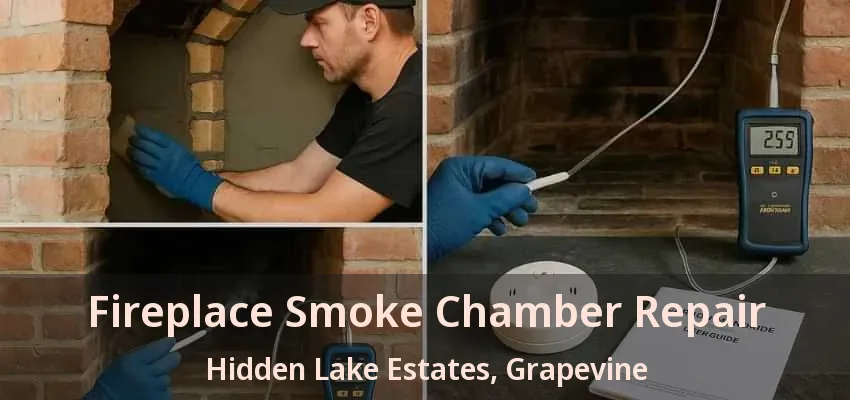 Fireplace Smoke Chamber Repair Hidden Lake Estates, Grapevine - TX