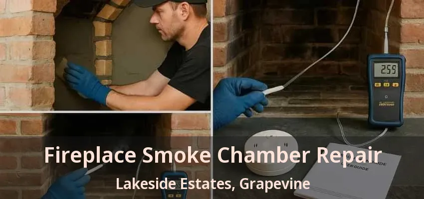 Fireplace Smoke Chamber Repair Lakeside Estates, Grapevine - TX