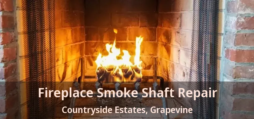 Fireplace Smoke Shaft Repair Countryside Estates, Grapevine - TX