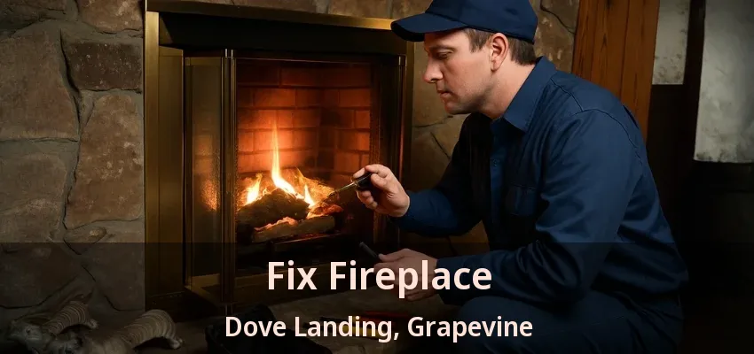 Fix Fireplace Dove Landing, Grapevine - TX