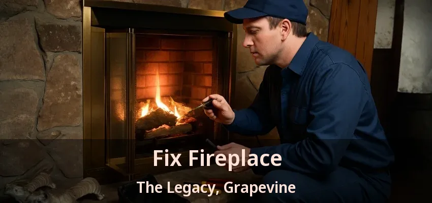 Fix Fireplace The Legacy, Grapevine - TX
