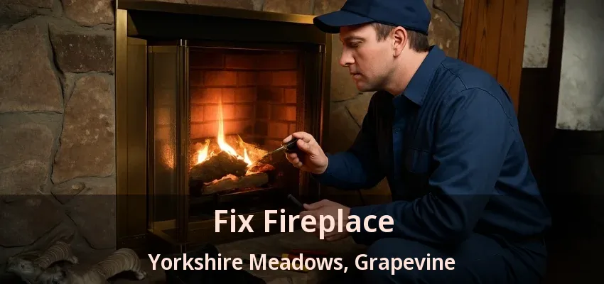 Fix Fireplace Yorkshire Meadows, Grapevine - TX