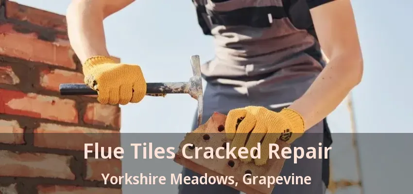 Flue Tiles Cracked Repair Yorkshire Meadows, Grapevine - TX