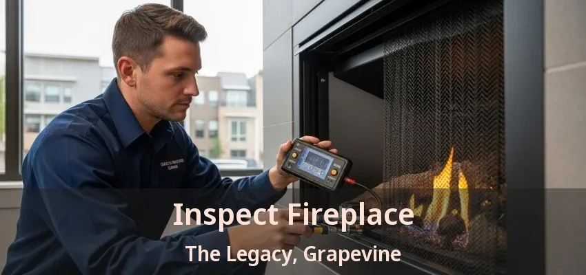 Inspect Fireplace The Legacy, Grapevine - TX