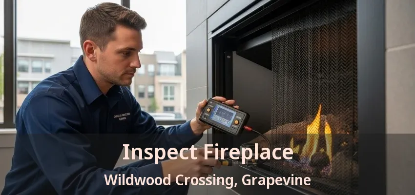 Inspect Fireplace Wildwood Crossing, Grapevine - TX