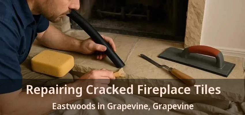 Repairing Cracked Fireplace Tiles Eastwoods in Grapevine, Grapevine - TX