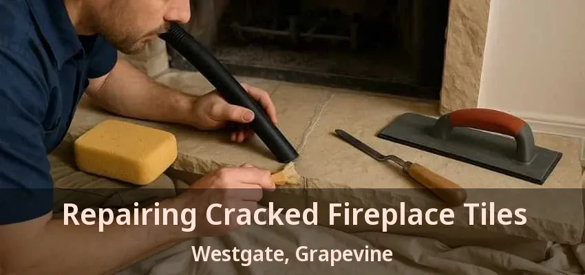 Repairing Cracked Fireplace Tiles Westgate, Grapevine - TX